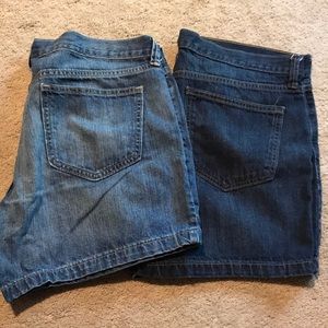 2 Pair Old Navy Flirt Shorts